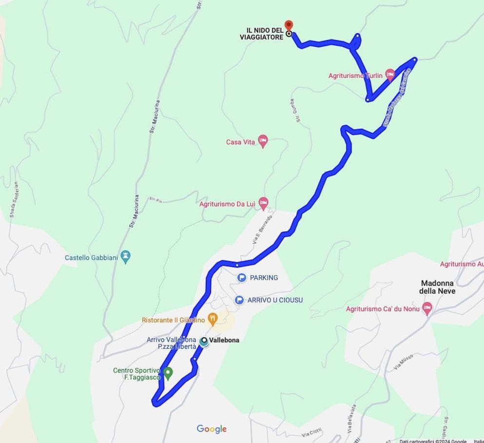 Il Nido Del Viaggiatore Vallebona Kültér fotó